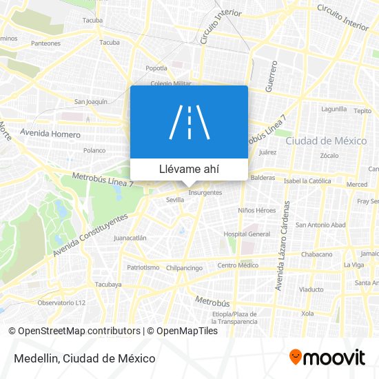 Mapa de Medellin