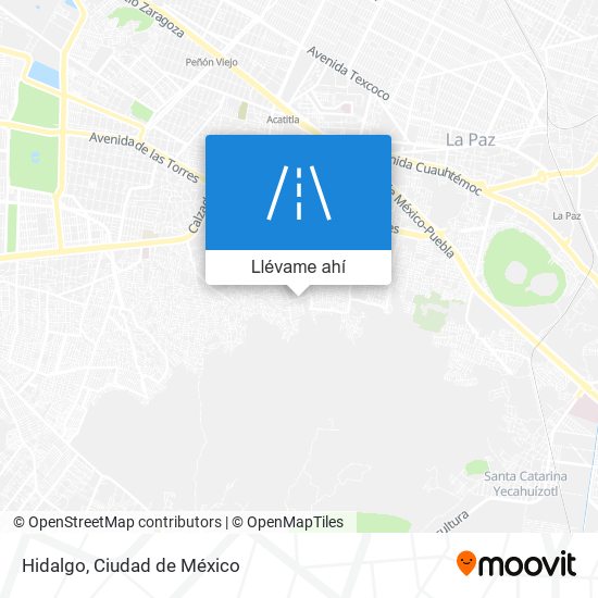 Mapa de Hidalgo