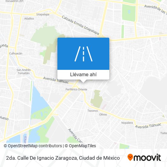 Mapa de 2da. Calle De Ignacio Zaragoza