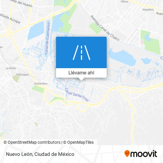 Mapa de Nuevo León