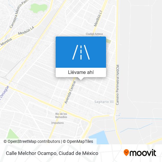 Mapa de Calle Melchor Ocampo