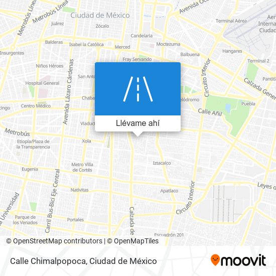 Mapa de Calle Chimalpopoca