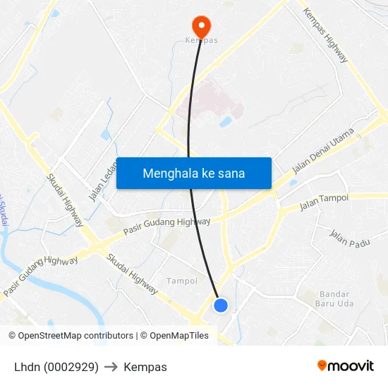 Lhdn (0002929) to Kempas map