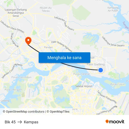 Blk 45 to Kempas map