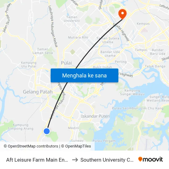 Aft Leisure Farm Main Entrance to Southern University College map