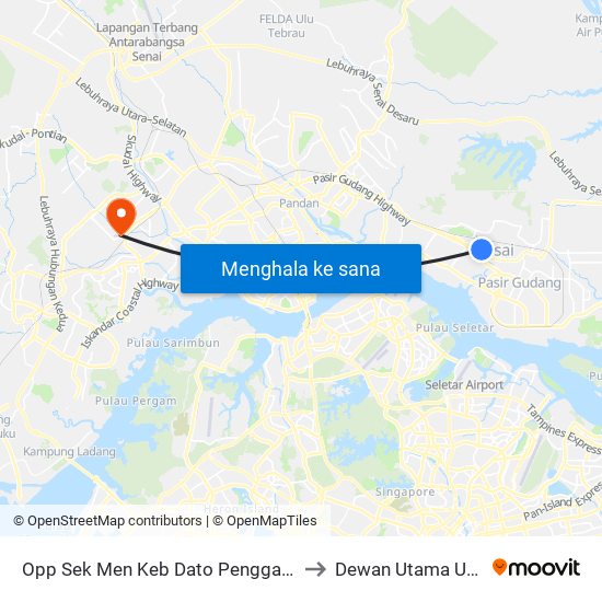 Opp Sek Men Keb Dato Penggawa Timur to Dewan Utama UNISEL map