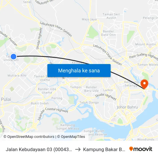 Jalan Kebudayaan 03 (0004366) to Kampung Bakar Batu map