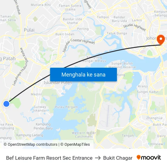 Bef Leisure Farm Resort Sec Entrance to Bukit Chagar map