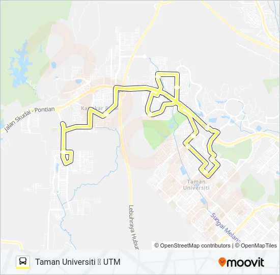 P201 Bus Line Map