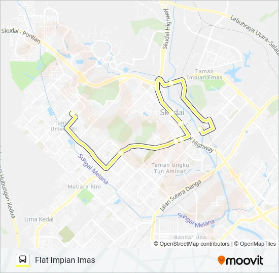 P214 Bus Line Map