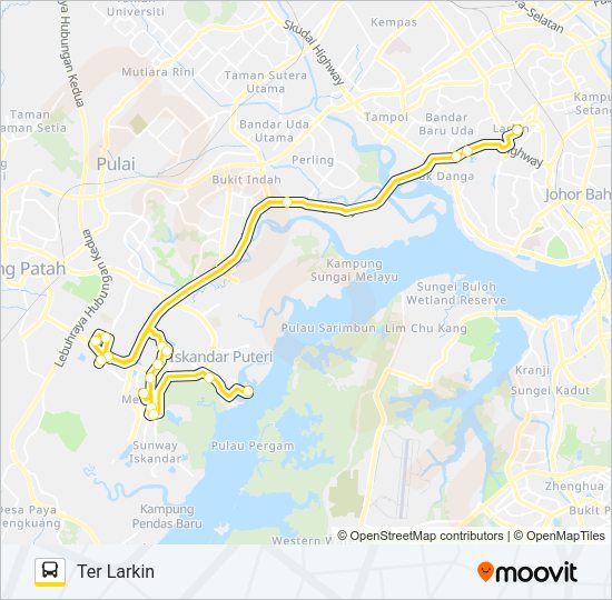 Peta Laluan bas IP (FREE SHUTTLE FOR STUDENTS & WORKERS)