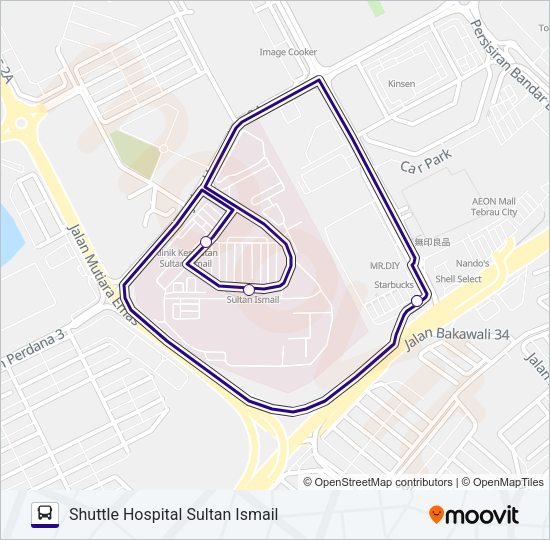 HSI Bus Line Map