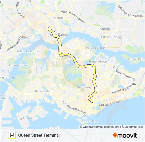 CW2 Bus Line Map