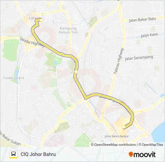 CWL Bus Line Map