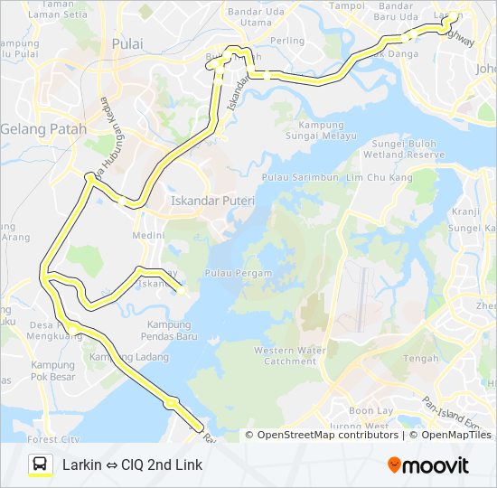 CW3E bus Line Map