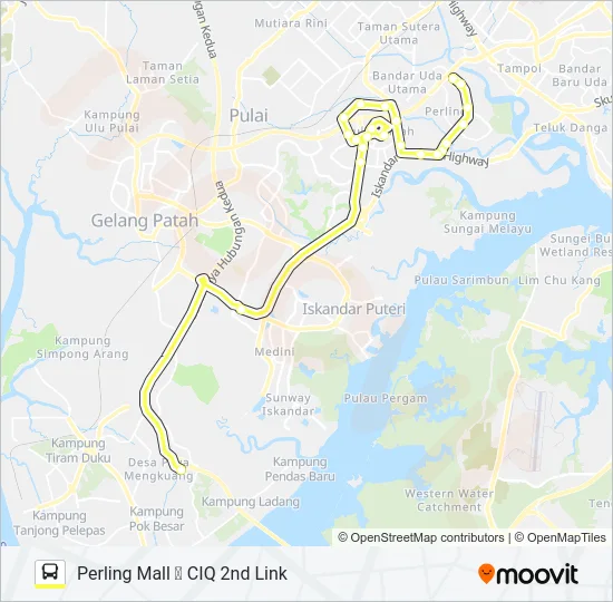CW3L Bus Line Map
