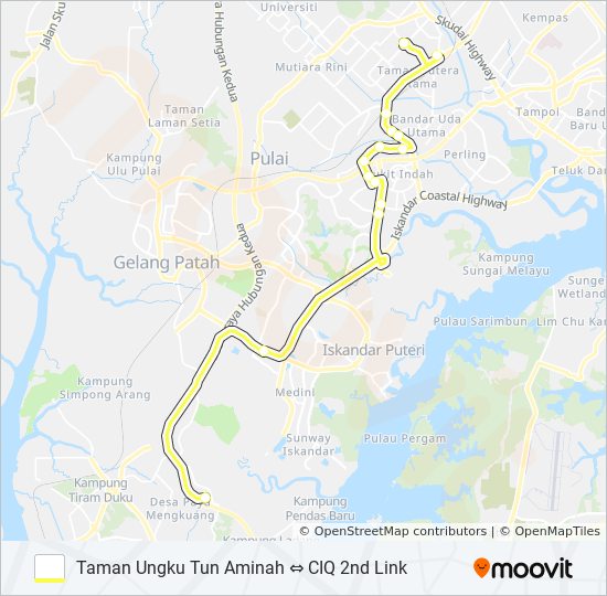 CW3S bus Line Map