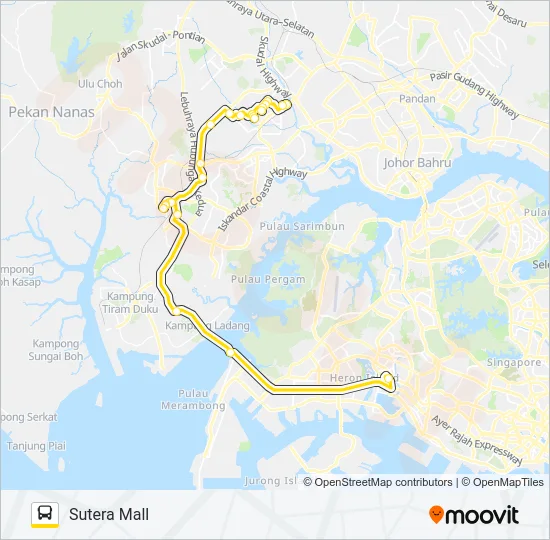 CW4S Bus Line Map