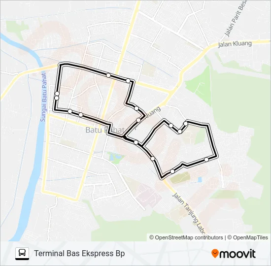 BP002 Bus Line Map