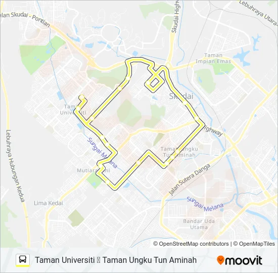 P202 Bus Line Map