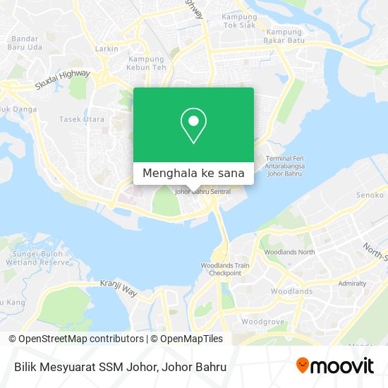 Peta Bilik Mesyuarat SSM Johor