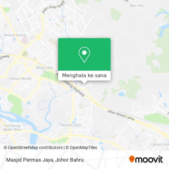 Peta Masjid Permas Jaya