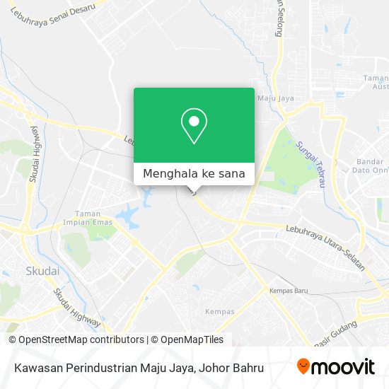 Peta Kawasan Perindustrian Maju Jaya