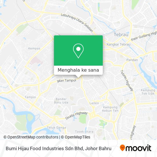 Peta Bumi Hijau Food Industries Sdn Bhd