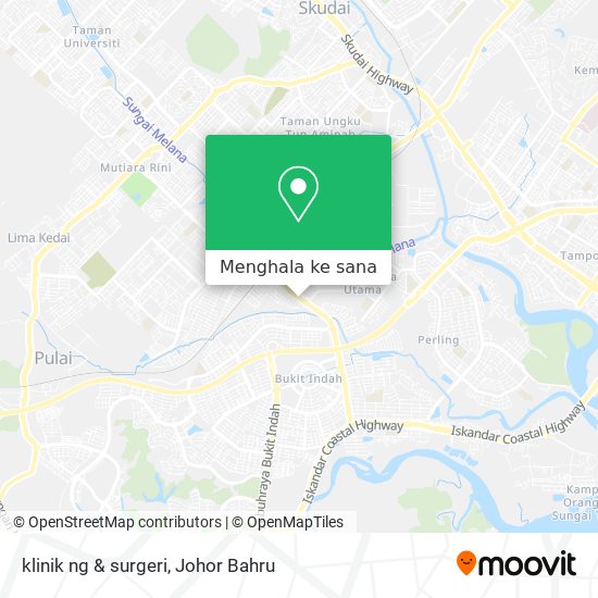 Peta klinik ng & surgeri