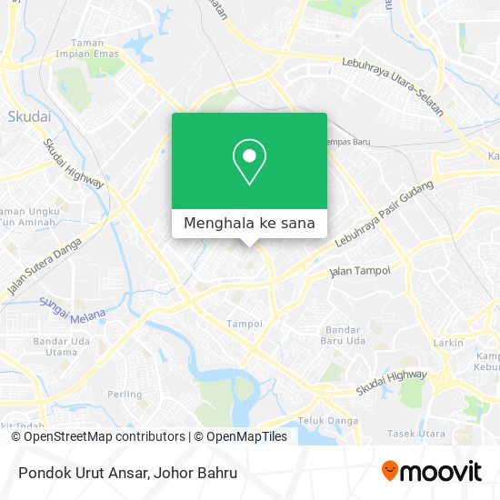 Peta Pondok Urut Ansar