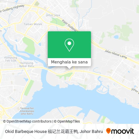 Peta Okid Barbeque House 福记兰花霸王鸭