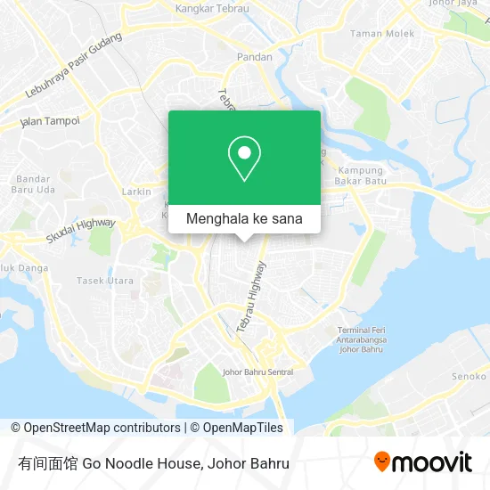 Peta 有间面馆 Go Noodle House