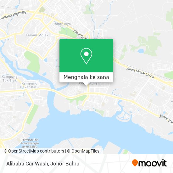 Peta Alibaba Car Wash