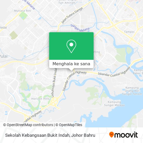 Peta Sekolah Kebangsaan Bukit Indah