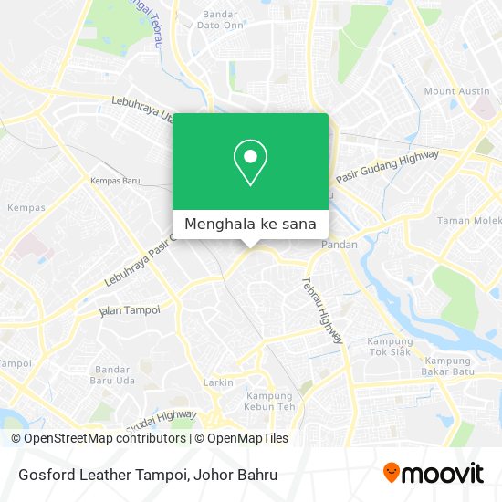 Peta Gosford Leather Tampoi
