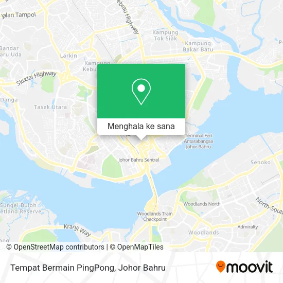 Peta Tempat Bermain PingPong