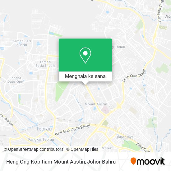 Peta Heng Ong Kopitiam Mount Austin