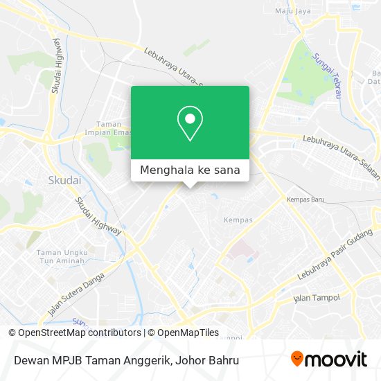 Peta Dewan MPJB Taman Anggerik