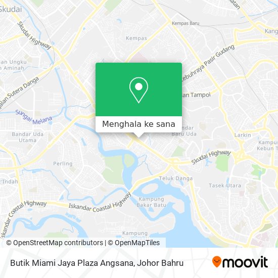 Peta Butik Miami Jaya Plaza Angsana