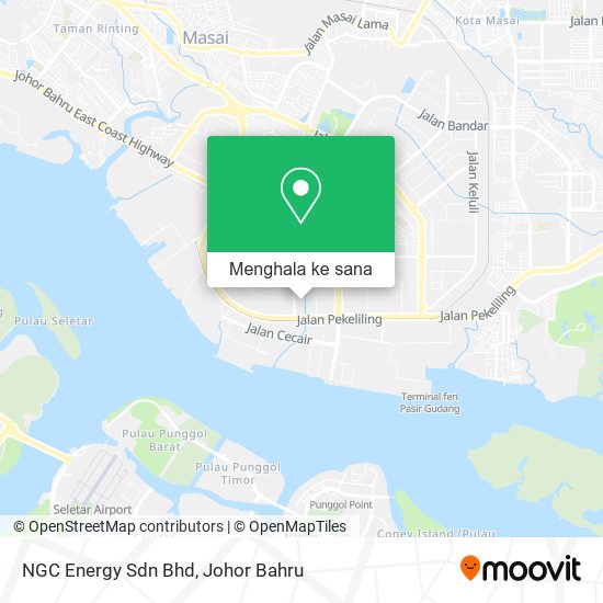 Peta NGC Energy Sdn Bhd