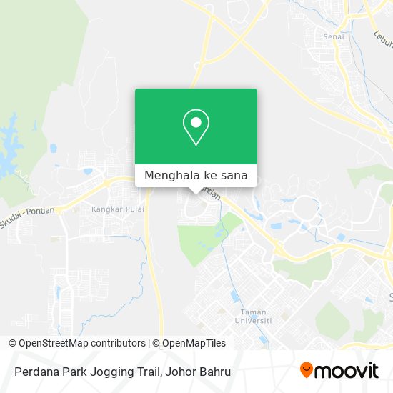 Peta Perdana Park Jogging Trail