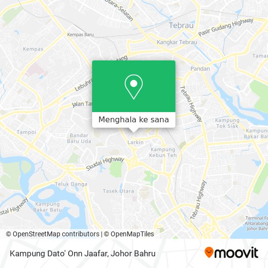 Peta Kampung Dato' Onn Jaafar