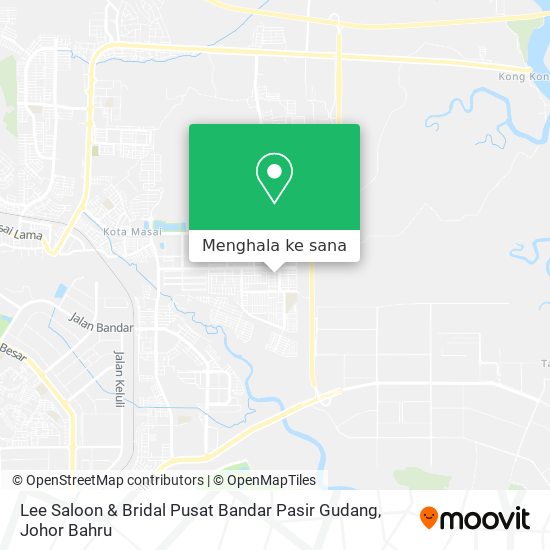 Peta Lee Saloon & Bridal Pusat Bandar Pasir Gudang