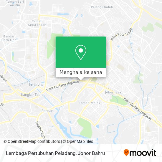 Peta Lembaga Pertubuhan Peladang