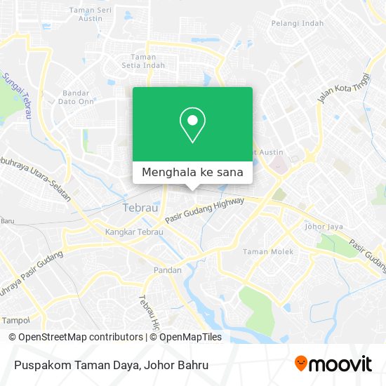 Peta Puspakom Taman Daya