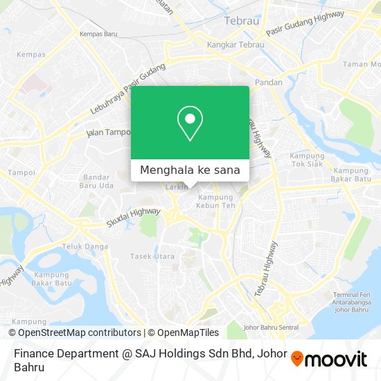 Peta Finance Department @ SAJ Holdings Sdn Bhd