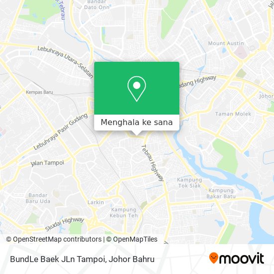 Peta BundLe Baek JLn Tampoi
