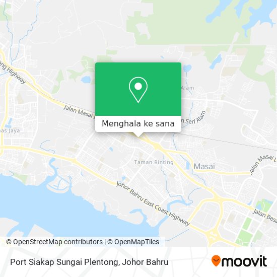 Peta Port Siakap Sungai Plentong
