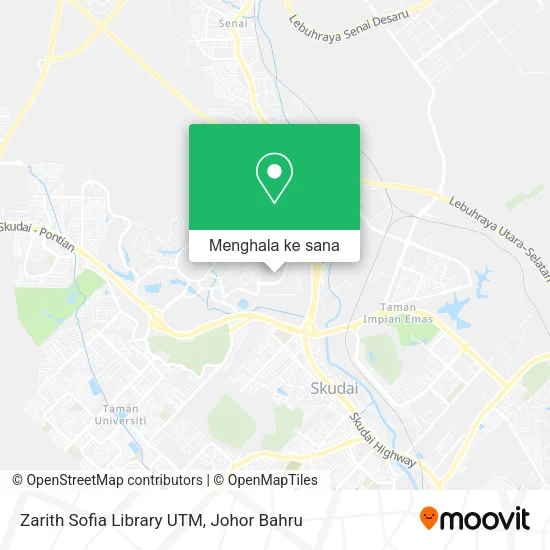 Peta Zarith Sofia Library UTM