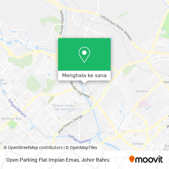 Peta Open Parking Flat Impian Emas